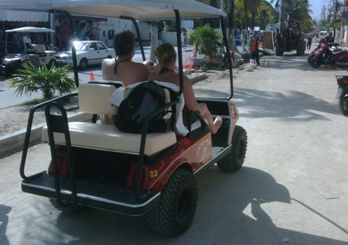San Andres - Vuelta por la isla en carrito de Golf