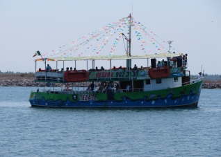 San Andres- Crucero al atardecer en el Yate Fiesta
