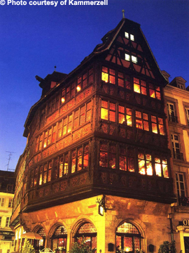 Estrasburgo - Cena en el restaurante Kammerzell