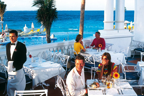 Almuerzo frente al mar
